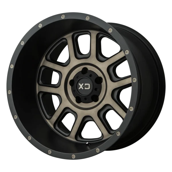 XD Series – XD828 DELTA – Black – 20″x9″ -12mm – All weather Wheels – XD82829050912N