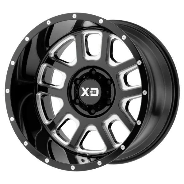 XD Series – XD828 DELTA – Black – 20″x9″ -12mm – Summer Wheels – XD82829050312NCSF