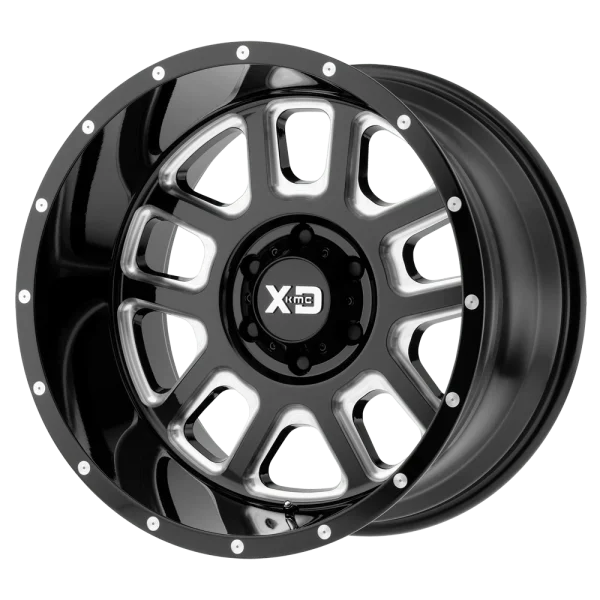 XD Series – XD828 DELTA – Black – 20″x9″ -12mm – Summer Wheels – XD82829050312N