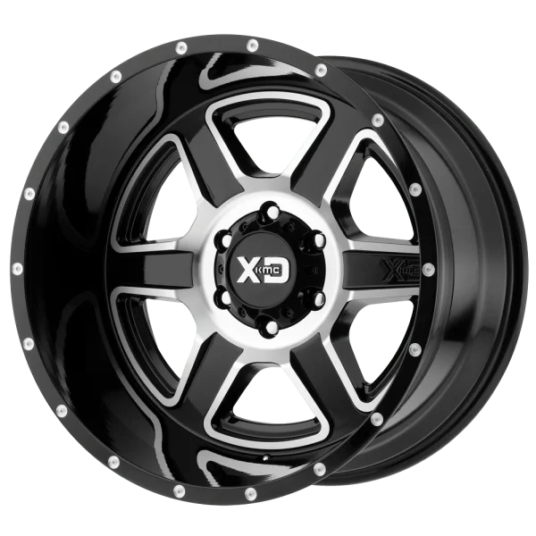 XD Series – XD832 FUSION – Black – 18″x9″ 0mm – Summer Wheels – XD83289050500