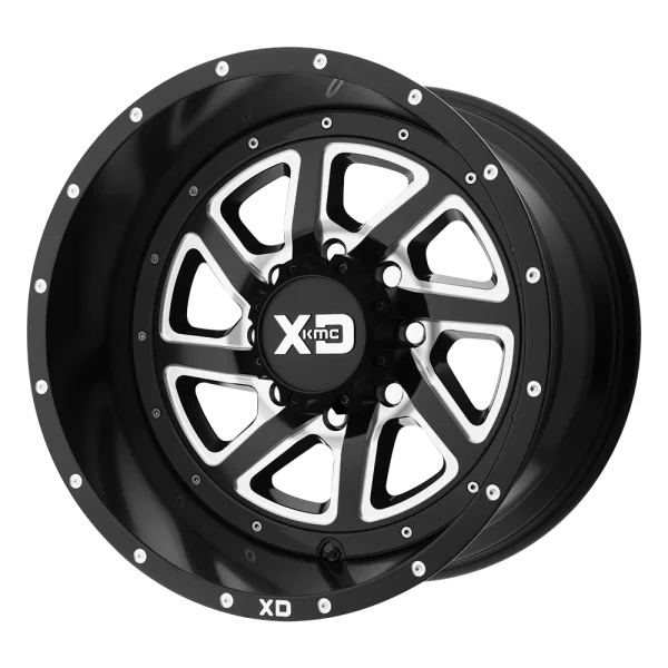 XD Series – XD833 RECOIL – Black – 20″x12″ -44mm – Summer Wheels – XD83321250944N