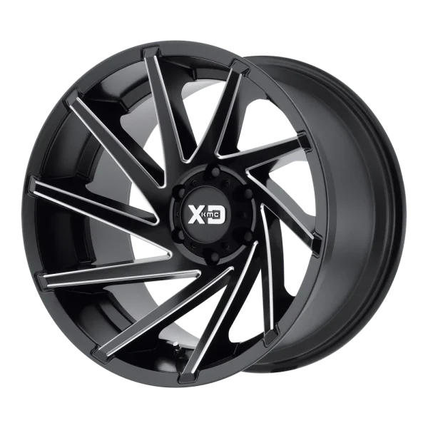 XD Series – XD834 CYCLONE – Black – 20″x10″ -18mm – Summer Wheels – XD83421080918N