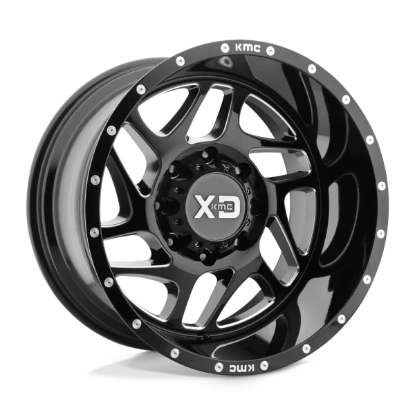 XD Series – XD836 FURY – Black – 20″x12″ -44mm – Summer Wheels – XD83621280344N