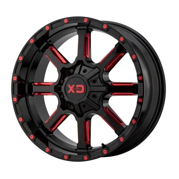 XD Series – XD838 MAMMOTH – Black – 20″x10″ -18mm – Summer Wheels – XD83821087918N