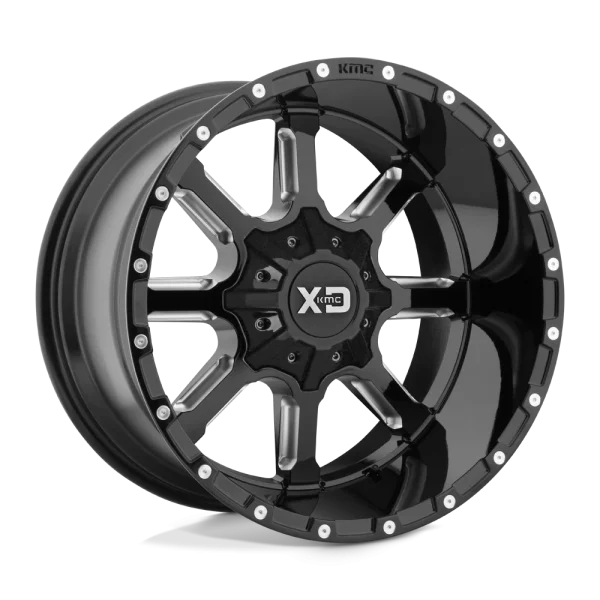 XD Series – XD838 MAMMOTH – Black – 20″x10″ -18mm – Summer Wheels – XD83821087318N