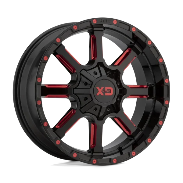 XD Series – XD838 MAMMOTH – Black – 20″x12″ -44mm – Summer Wheels – XD83821288944N