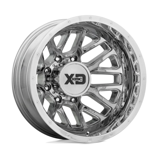 XD Series – XD843 GRENADE DUALLY – Chrome – 17″x6.5″ -140mm – Summer Wheels – XD843765892140N