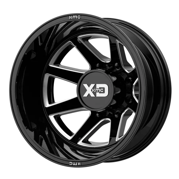XD Series – XD845 PIKE DUALLY – Black – 20″x8″ -176mm – Summer Wheels – XD845208873176N