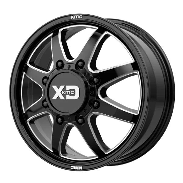 XD Series – XD845 PIKE DUALLY – Black – 20″x8″ 15mm – Summer Wheels – XD845208813105