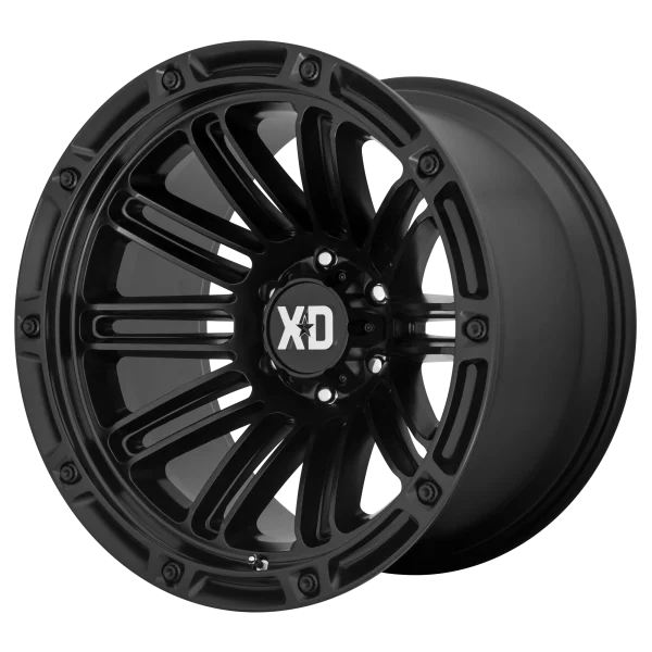 XD Series – XD846 DOUBLE DEUCE – Black – 20″x10″ -18mm – All weather Wheels – XD84621050718N