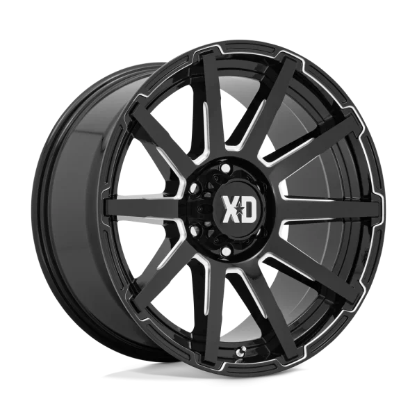 XD Series – XD847 OUTBREAK – Black – 20″x10″ 12mm – Summer Wheels – XD84721063312
