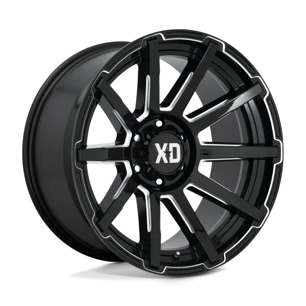 XD Series – XD847 OUTBREAK – Black – 17″x8″ 35mm – Summer Wheels – XD84778042335