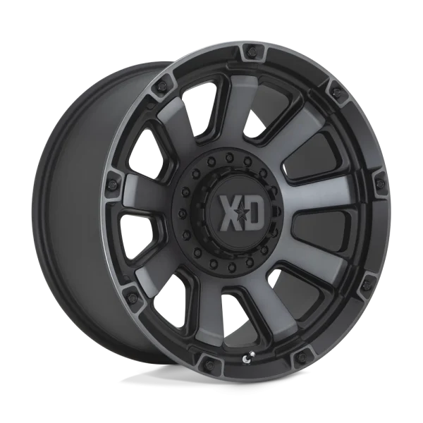 XD Series – XD852 GAUNTLET – Black – 20″x10″ -18mm – Summer Wheels – XD85221067418N