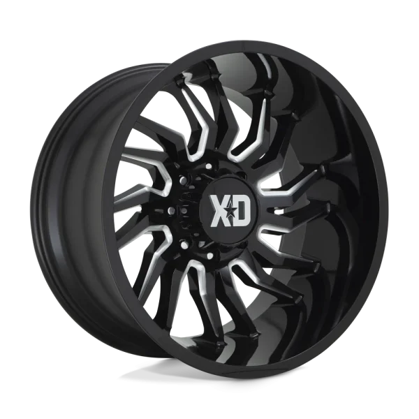 XD Series – XD858 TENSION – Black – 20″x10″ -18mm – Summer Wheels – XD85821080318N