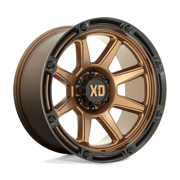 XD Series – XD863 – Bronze – 20″x10″ -18mm – All weather Wheels – XD86321050618N