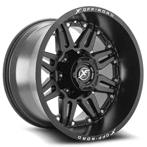 XF Off-Road – XF-204 – Black – 17″x9″ 0mm – All weather Wheels – XF-204179051271397+0MB