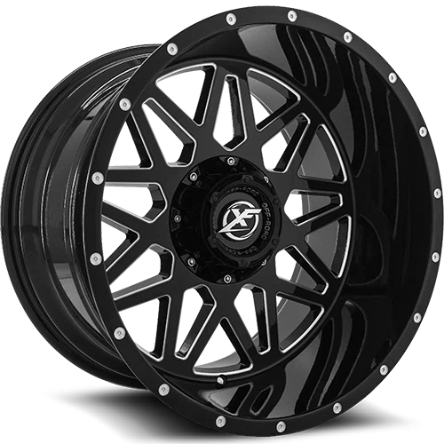 XF Off-Road – XF-211 – Black – 22″x10″ -18mm – Summer Wheels – XF-211221061351397-18GBML