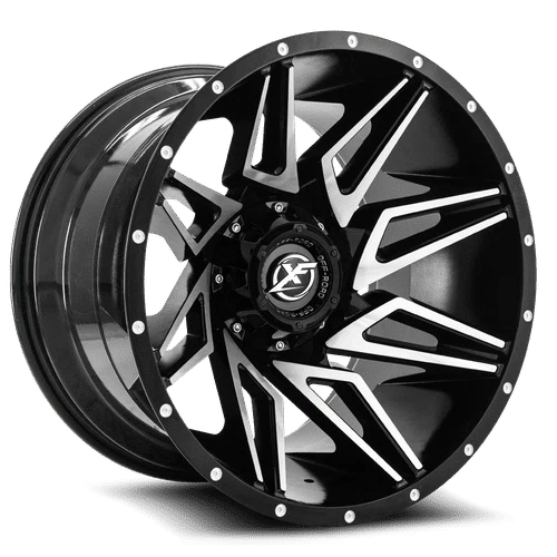 XF Off-Road – XF-218 – Black – 20″x10″ -12mm – Summer Wheels – XF-218201051397150-12GBM