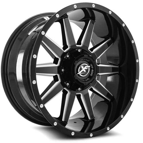 XF Off-Road – XF-219 – Black – 17″x9″ 0mm – Summer Wheels – XF-21917951271397-0GBML