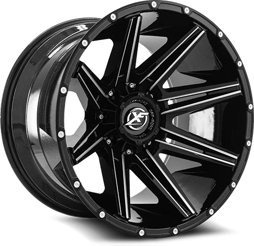 XF Off-Road – XF-220 – Black – 22″x10″ -18mm – Summer Wheels – XF-220221061351397-18GBM