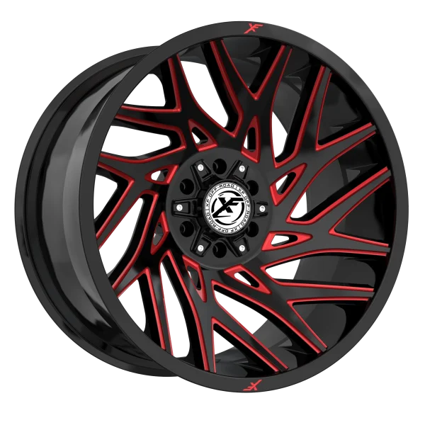 XF Off-Road – XF-229 – Black – 20″x10″ -12mm – Summer Wheels – XF-229201051271397-12GBMLR