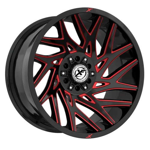XF Off-Road – XF-229 – Black – 20″x10″ -12mm – Summer Wheels – XF-229201081651170-12GBMLR