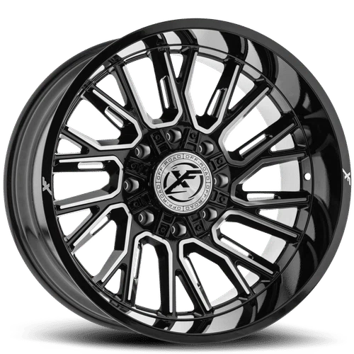 XF Off-Road – XF-230 – Black – 20″x10″ -12mm – Summer Wheels – XF-230201081651170-12GBM