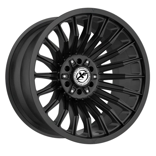 XF Off-Road – XF-231 – Black – 20″x10″ -12mm – All weather Wheels – XF-231201051271397-12SBMBRDDT