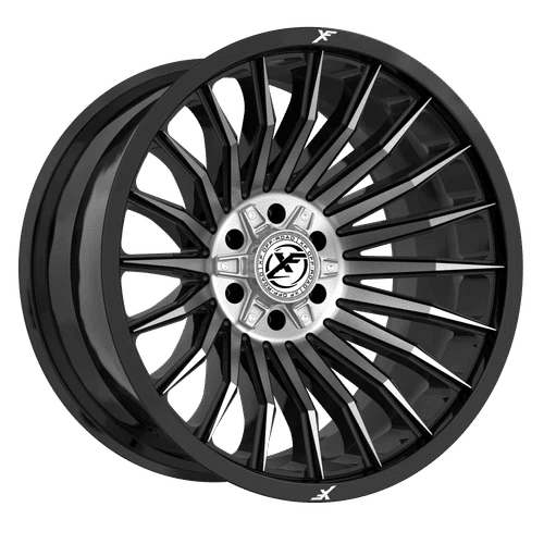 XF Off-Road – XF-231 – Black – 20″x10″ -12mm – All weather Wheels – XF-231201051271397-12GBMTITDDT