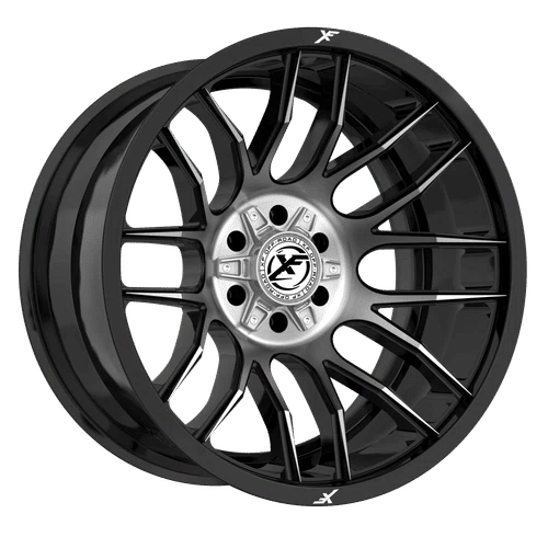 XF Off-Road – XF-232 – Black – 20″x10″ -12mm – All weather Wheels – XF-232201051271397-12GBMTITDDT