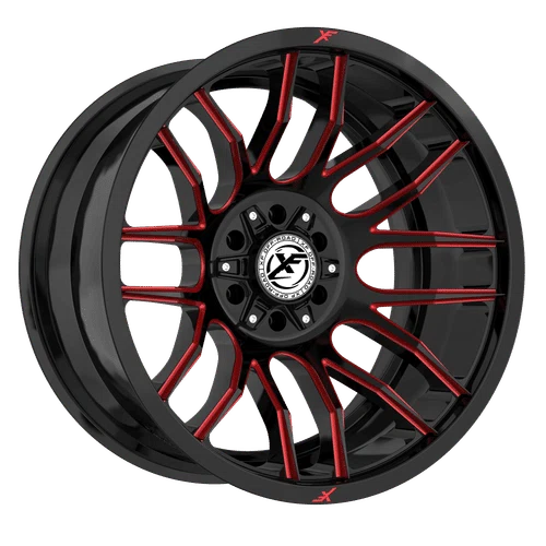XF Off-Road – XF-232 – Black – 20″x10″ -12mm – Summer Wheels – XF-232201051271397-12GBMLR