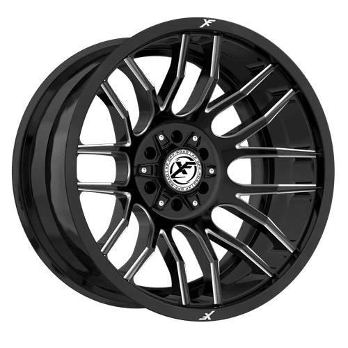 XF Off-Road – XF-232 – Black – 20″x10″ -12mm – Summer Wheels – XF-232201061351397-12GBML