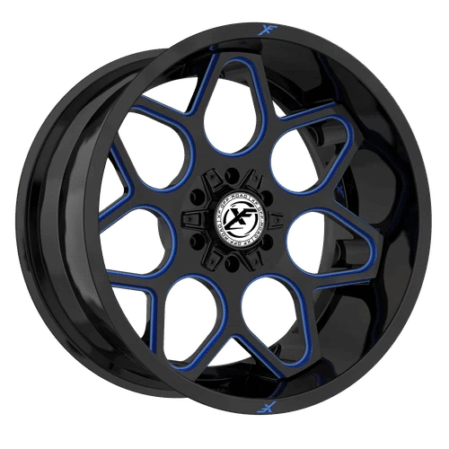 XF Off-Road – XF-233 – Black – 20″x10″ -12mm – Summer Wheels – XF-233201051271397-12GBMLB