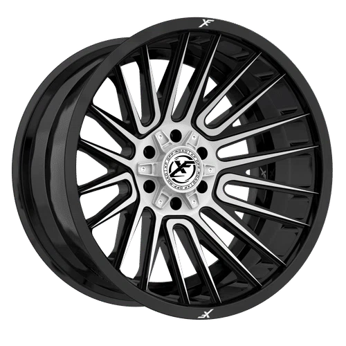 XF Off-Road – XF-234 – Black – 20″x10″ -12mm – Summer Wheels – XF-238201051271397-12GBMWHT