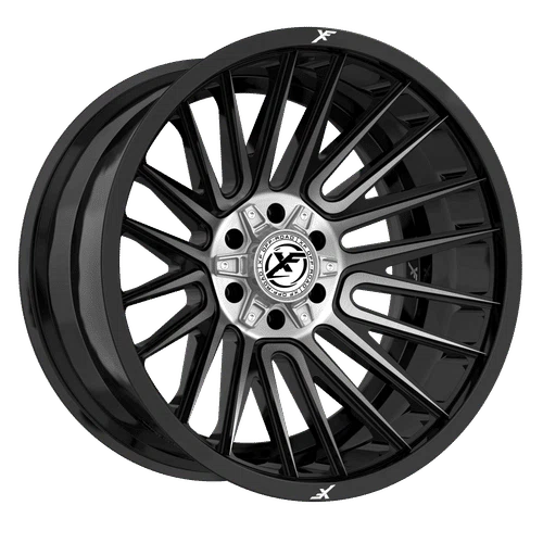XF Off-Road – XF-234 – Black – 20″x10″ -12mm – Wheels – XF-234201061351397-12GBBRDDT