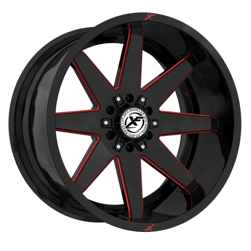 XF Off-Road – XF-236 – Black – 20″x10″ -12mm – Summer Wheels – XF-236201051271397-12GBMLR