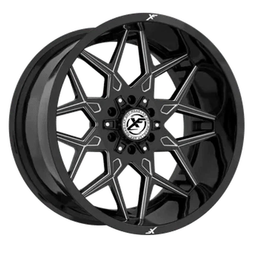 XF Off-Road – XF-238 – Black – 20″x10″ -12mm – Summer Wheels – XF-238201051271397-12GBML
