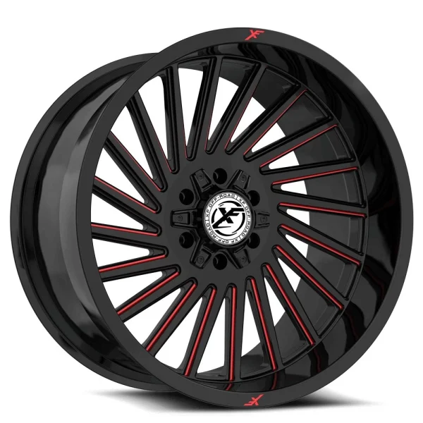 XF Off-Road – XF-239 – Black – 20″x10″ -12mm – Summer Wheels – XF-239201061351397-12GBMLR