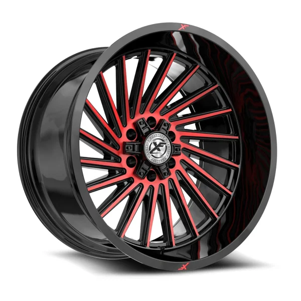 XF Off-Road – XF-239 – Black – 20″x10″ -24mm – Summer Wheels – XF-239201061351397-24GBMRED