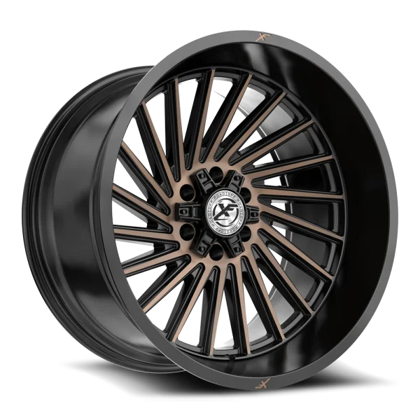 XF Off-Road – XF-239 – Black – 20″x10″ -12mm – All weather Wheels – XF-239201051271397-12SBMBRDDT