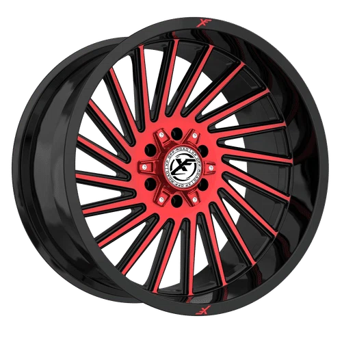 XF Off-Road – XF-239 – Black – 20″x10″ -12mm – Summer Wheels – XF-239201061351397-12GBMRED