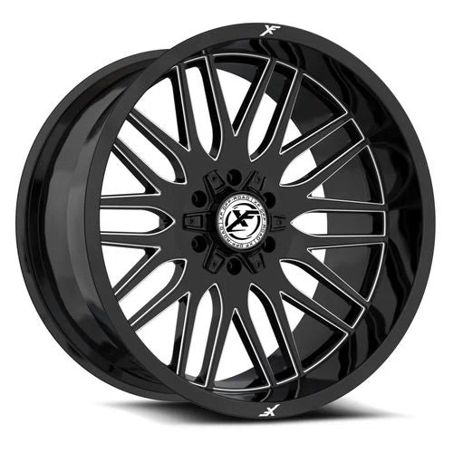 XF Off-Road – XF-205 – Black – 20″x9″ 12mm – Summer Wheels – XF-205209061351397+12GBML