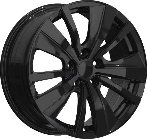 YKW Replicas – MF1 – Black – 17″x7.5″ 40mm – All weather Wheels – RW180026