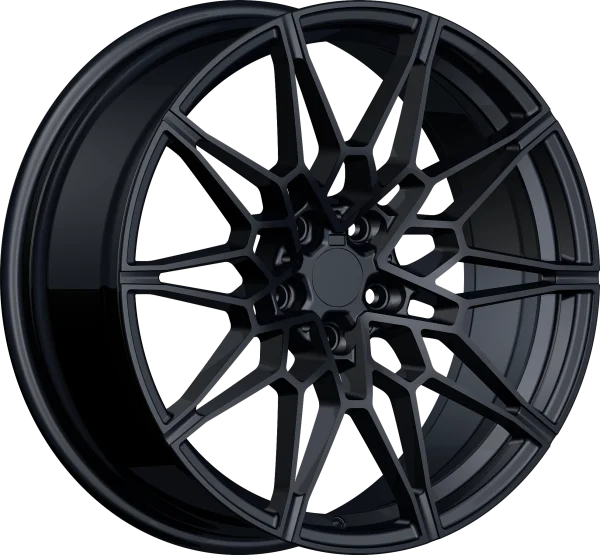 YKW Replicas – MF12 – Black – 20″x8.5″ 35mm – All weather Wheels – RW180080