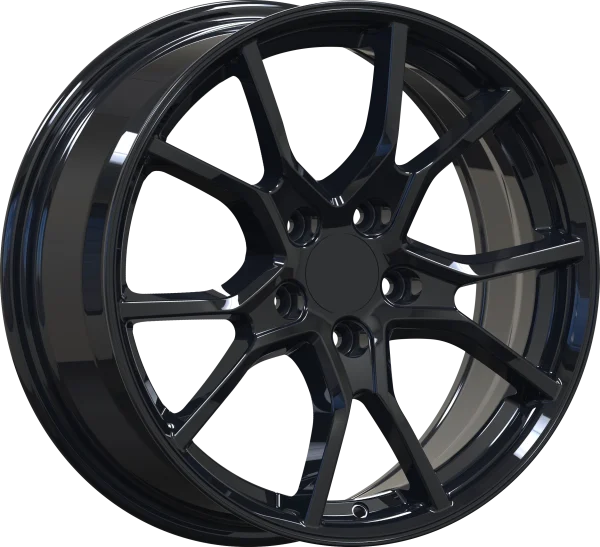 YKW Replicas – MF17 – Black – 17″x7.5″ 40mm – All weather Wheels – RW180022
