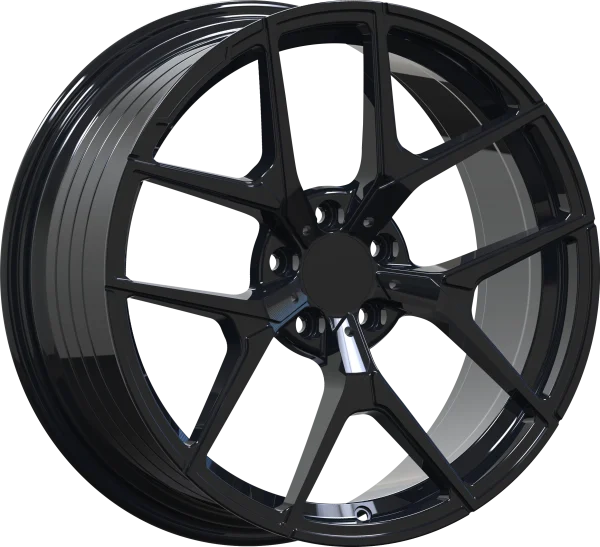 YKW Replicas – MF20 – Black – 18″x8″ 45mm – All weather Wheels – RW180096
