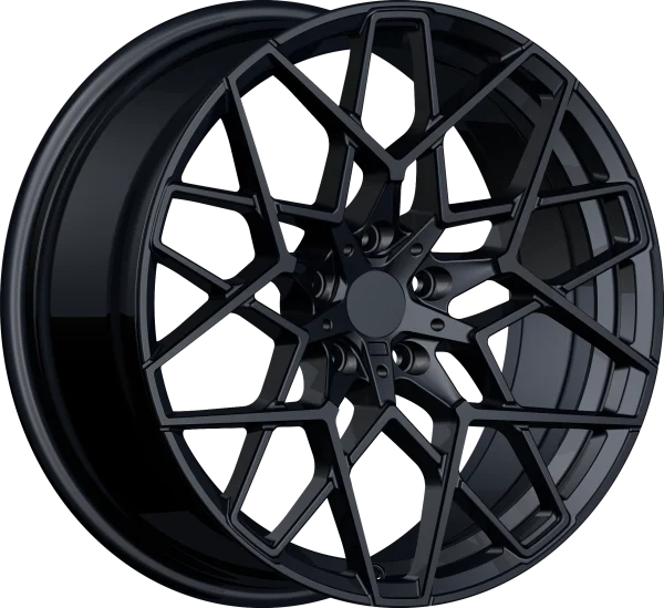 YKW Replicas – MF22 – Black – 19″x8.5″ 35mm – All weather Wheels – RW180065