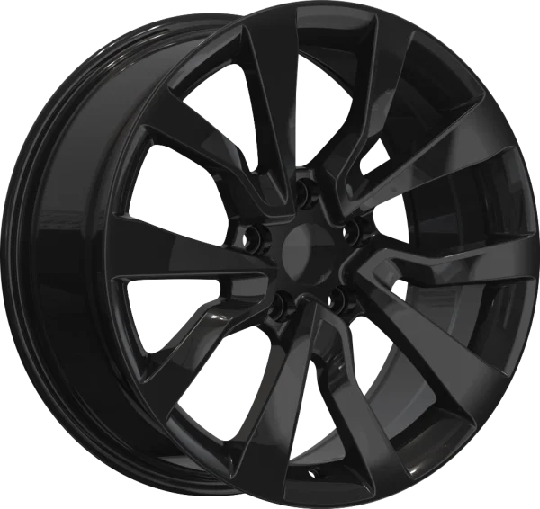 YKW Replicas – MF23 – Black – 18″x8″ 35mm – All weather Wheels – RW180044