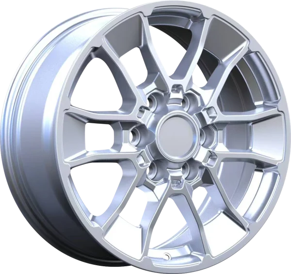 YKW Replicas – MF28 – Silver – 18″x8″ 50mm – All weather Wheels – RW180100