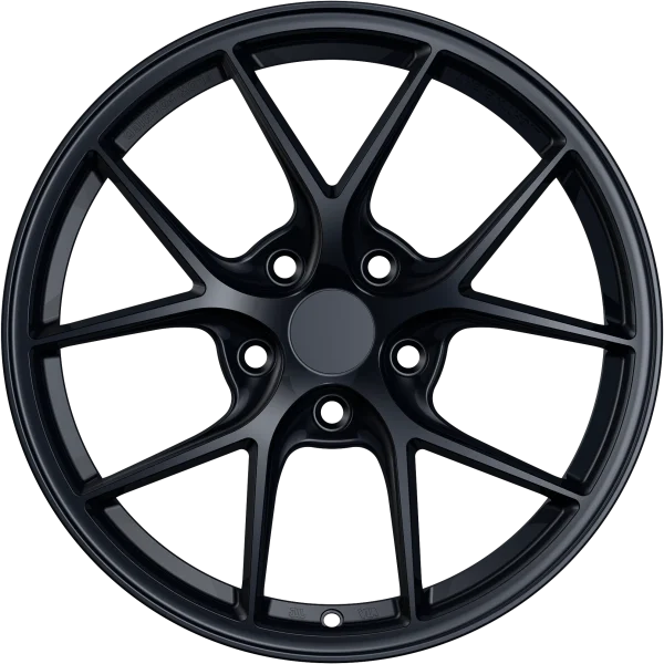 YKW Replicas – MF5 – Black – 18″x8″ 35mm – All weather Wheels – RW180094